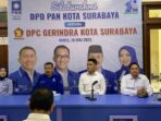 Pertemuan PAN dan Gerindra untuk Konsolidasi Kemenangan Prabowo-Gibran di Surabaya