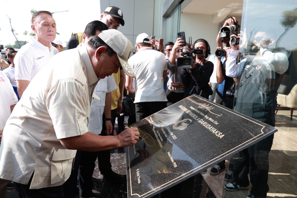 Prabowo Resmi Meresmikan Akademi Sepak Bola di Bekasi dan Memberikan Dukungan kepada Atlet Muda