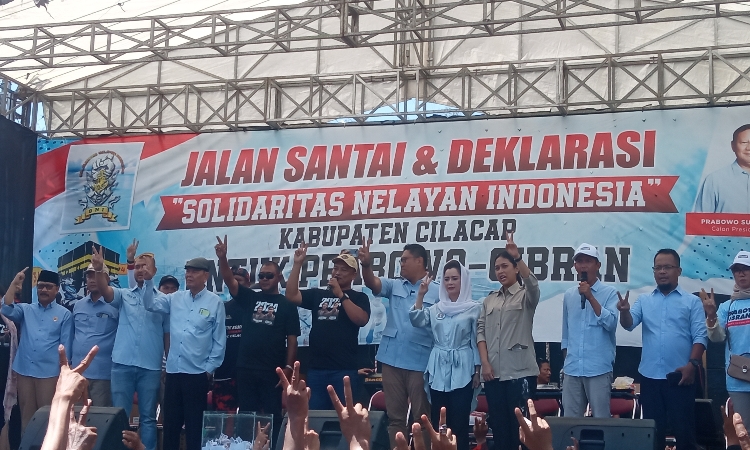 Ribuan Nelayan Cilacap Bersatu Dukung Prabowo – Gibran dalam Deklarasi Solidaritas