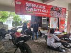 MPM Honda Jatim bekerjasama dengan AHASS untuk memberikan layanan service motor gratis bagi komunitas disabilitas