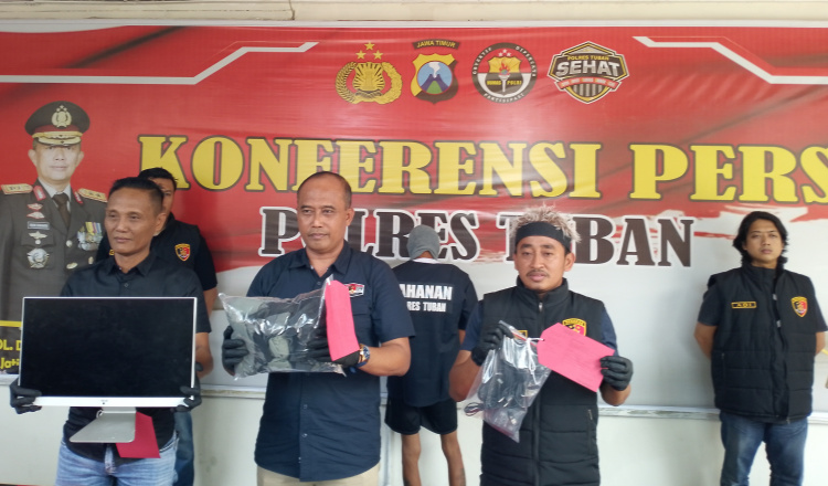 Pria yang Mencuri Tiga Komputer dari Puskesmas di Tuban Akhirnya Ditangkap