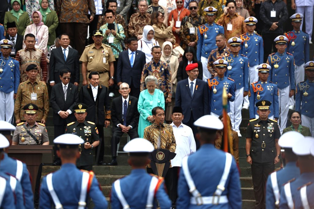 Selebriti dan Tokoh Senior TNI Bersama Jokowi dan Prabowo Hadiri Peresmian Graha Utama Akmil Magelang