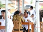 Jokowi dan Prabowo Makan Bakso Bersama, Doakan Kesuksesan Usaha Kuliner Sholeh