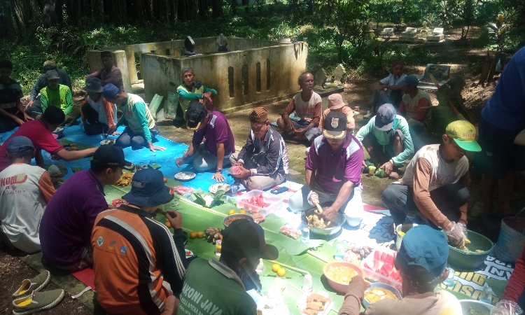 Warga Desa Sawangan Cilacap Gelar Tradisi Nyadran Menyambut Ramadan