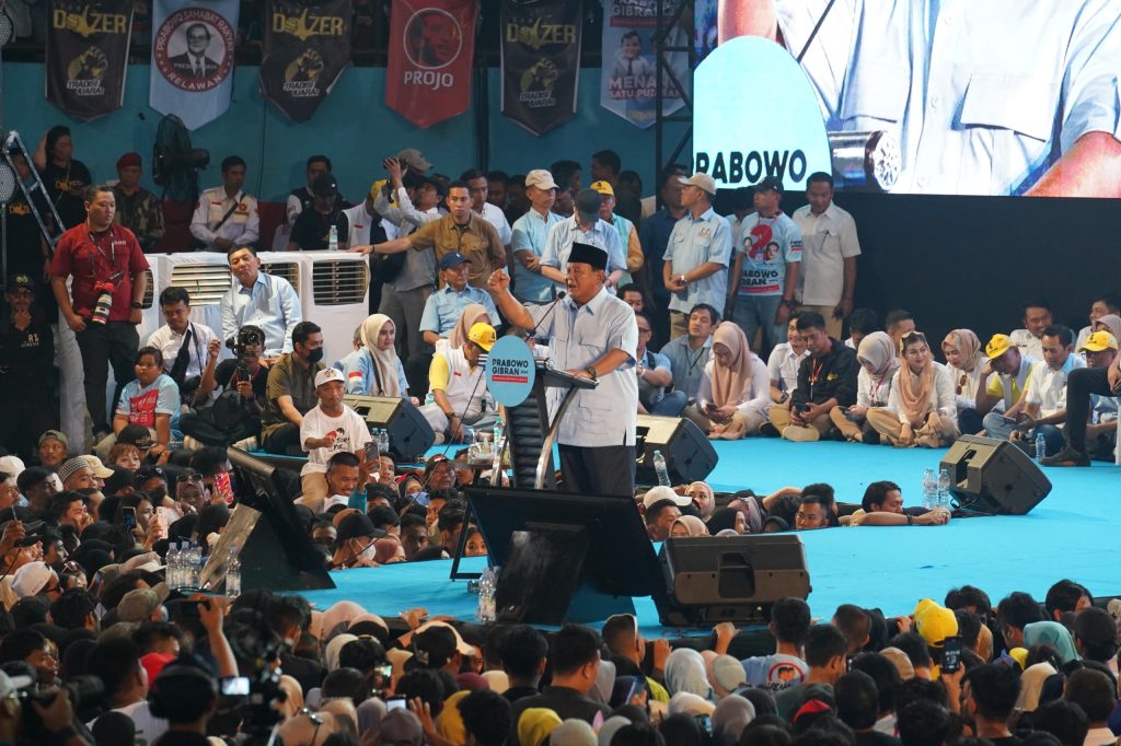 Prabowo Mengucapkan Terima Kasih atas Dukungan Warga Makassar yang Setia