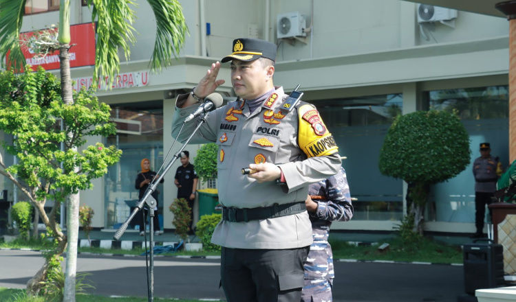 Digeber Patroli Skala Besar Menjelang Pemilu di Banyuwangi