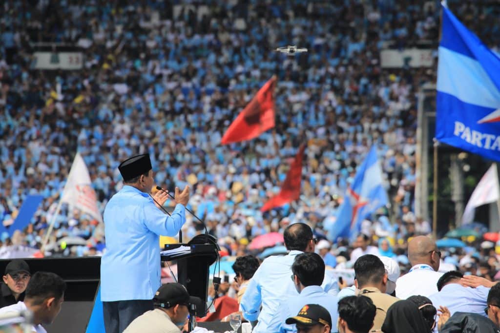 Prabowo Subianto Memulai Kampanye Dengan Antusiasme Lebih Awal, Dengan 600 Ribu Warga Berkumpul di GBK