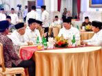 Prabowo Subianto dan Jokowi Bersama di Acara Bukber di Istana Negara