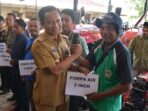 Pemerintah Kabupaten Cilacap Memberikan Bantuan Pompa Air dan Traktor kepada Kelompok Tani untuk Mengatasi Dampak El Nino