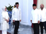 Prabowo Subianto dan Jokowi Sarapan Bersama di Istana Negara pada Hari Kedua Lebaran