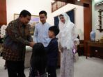 Prabowo Subianto dan Gibran Rakabuming Raka Berbagi Momen Penuh Tawa dalam Halal Bihalal Keluarga mereka