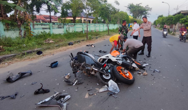 Dua Motor Beradu Kepala di Tuban, Satu Korban Tewas