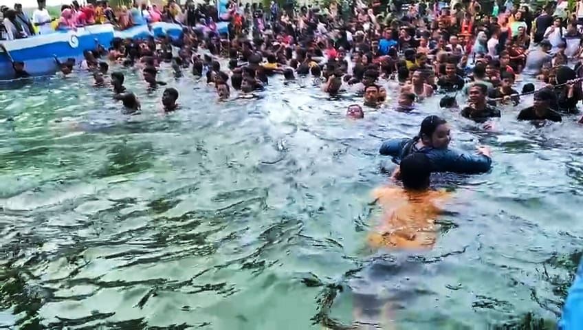 Di Dira Kencong Jember, Wisata Ombak Kolam sebagai Alternatif yang Anti Tenggelam