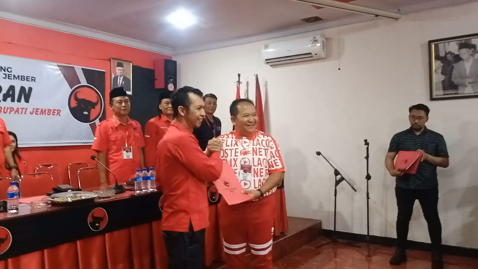 Hendy Siswanto Mendapatkan Simpati Partai Setelah Mendaftar Perdana di PDI Perjuangan