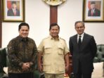 Prabowo Subianto Meets with Erick Thohir and Emaar Properties UAE Founder to Discuss Indonesia’s Potential Growth