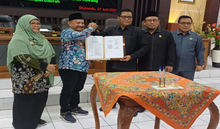 Enam Fraksi DPRD Situbondo Sepakat Menyetujui Raperda Pertanggungjawaban APBD 2023