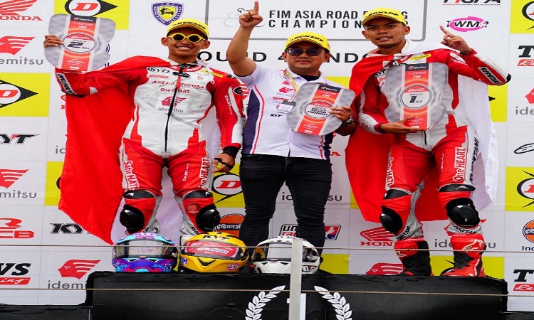 Astra Honda Mendominasi Podium di ARRC Mandalika dengan Berkendara CBR