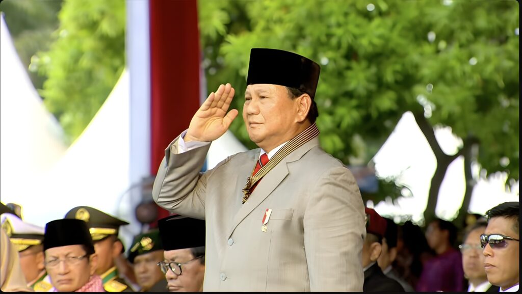 Prabowo Subianto Excited to Return to Activities after Surgery During Bhayangkara’s 78th Anniversary