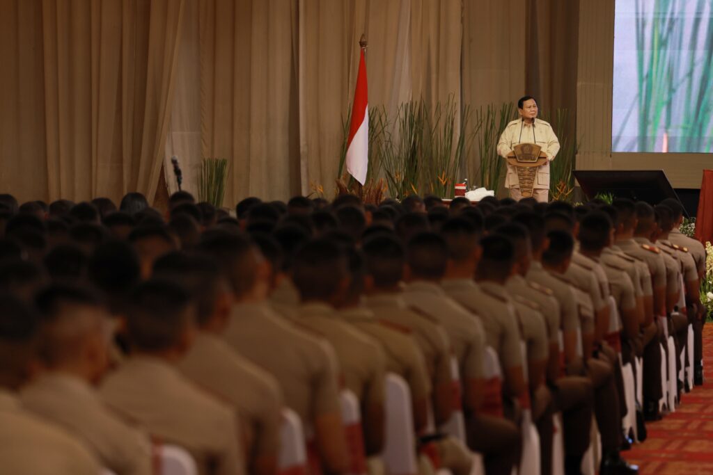 Prabowo Subianto to TNI-Polri Cadets: Sacrifice is Required for this Honorable and Noble Profession