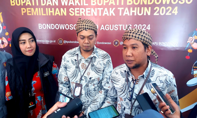 KPU Bondowoso Nyatakan Dua Paslon Sudah Mendaftar dan Penuhi Ambang Batas