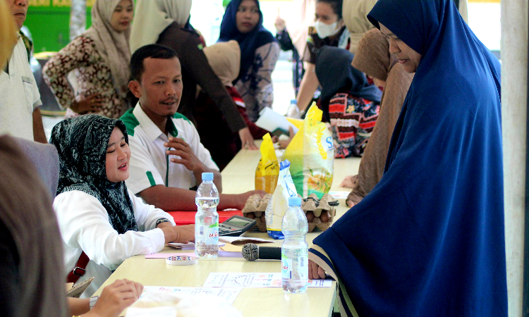 Kejari Kampar Mengadakan Pasar Murah, Inilah Jenis Bahan Pokok yang Tersedia